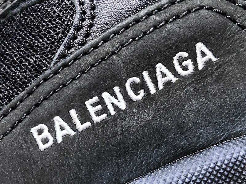 Triple S Sneaker "Triple Black Clear Sole"