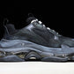 Triple S Sneaker "Triple Black Clear Sole"