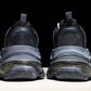 Triple S Sneaker "Triple Black Clear Sole"