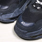 Triple S Sneaker "Triple Black Clear Sole"