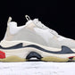 Triple S Sneaker "White Black Red"