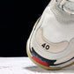 Triple S Sneaker "White Black Red"