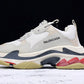Triple S Sneaker "White Black Red"