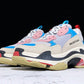 Triple S Sneaker "White Blue Pink"