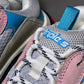 Triple S Sneaker "White Blue Pink"