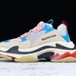 Triple S Sneaker "White Blue Pink"