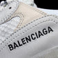 Triple S Sneaker "White Cream Clear Sole"