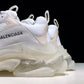 Triple S Sneaker "White Cream Clear Sole"