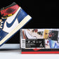 Union LA AJ1 Retro High Blue Toe