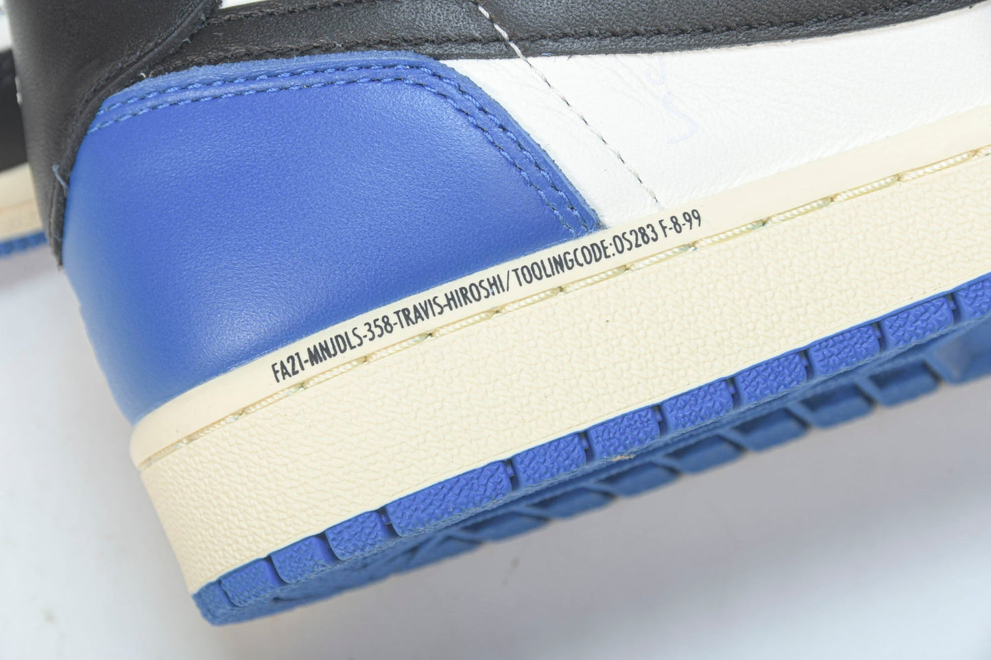 Travis Scott AJ1 Low x Fragment ‘Military Blue’