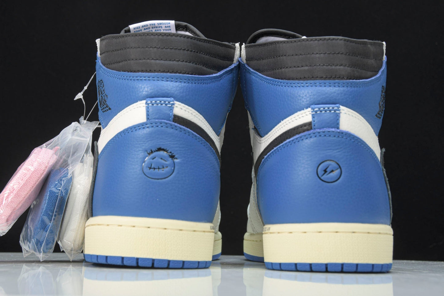 Travis Scott AJ1 Retro High x Fragment ‘Military Blue'